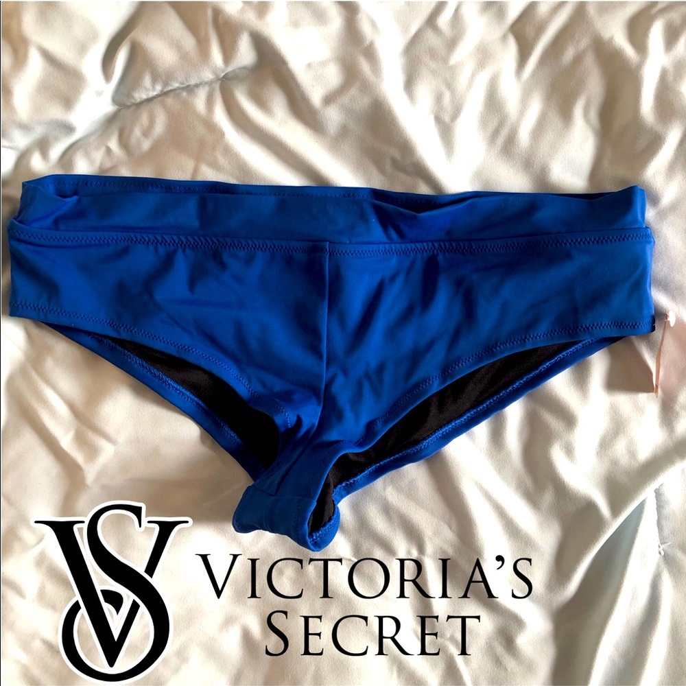 NWT Victoria’s Secret Boy-Short Swim Bottoms
